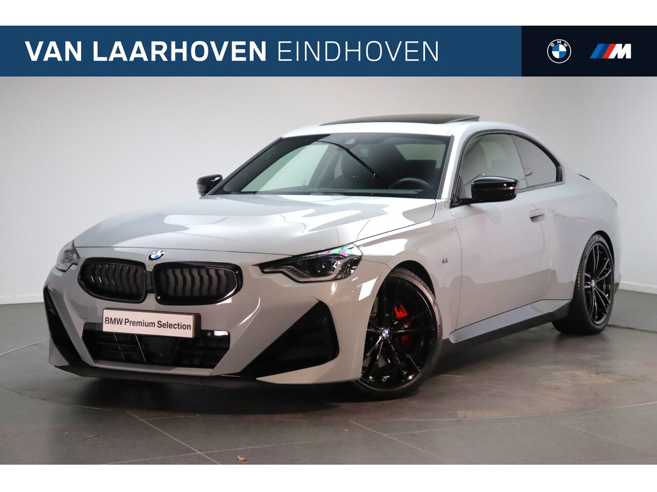 BMW 2-serie Coupé - 220i High Executive M Sport Automaat / Schuif-kanteldak / Stoelverwarming / Adaptieve LED - AutoWereld.nl