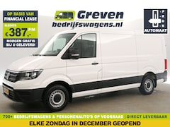 Volkswagen Crafter - 30 2.0 TDI L3H2 140PK | 3000kg Trekgew. | Automaat Airco Cruise Carplay 3 Persoons Elektrp