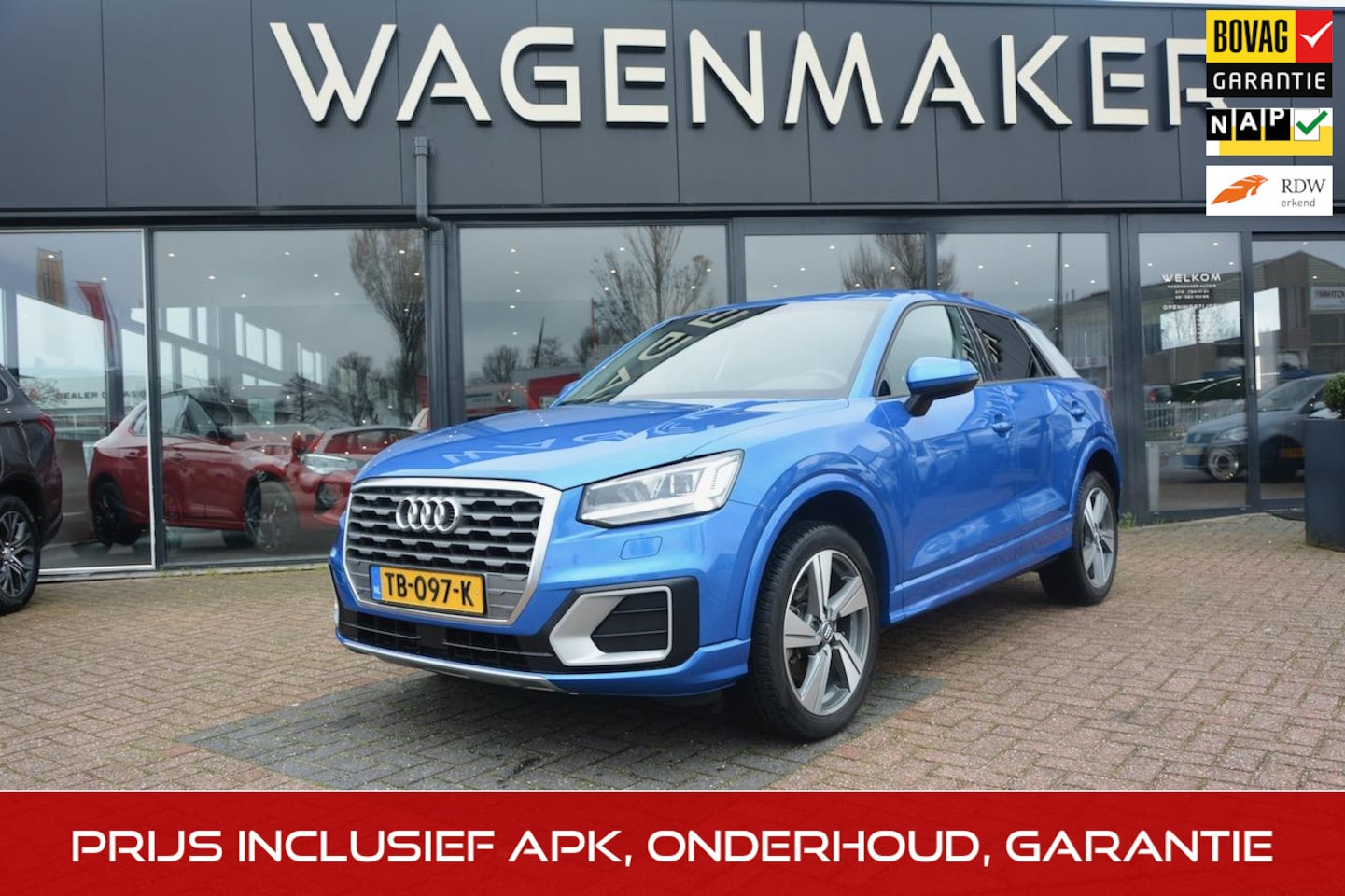 Audi Q2 - 1.0 TFSI #limited Clima|Cruise|LED|NAVI|NL Auto! - AutoWereld.nl