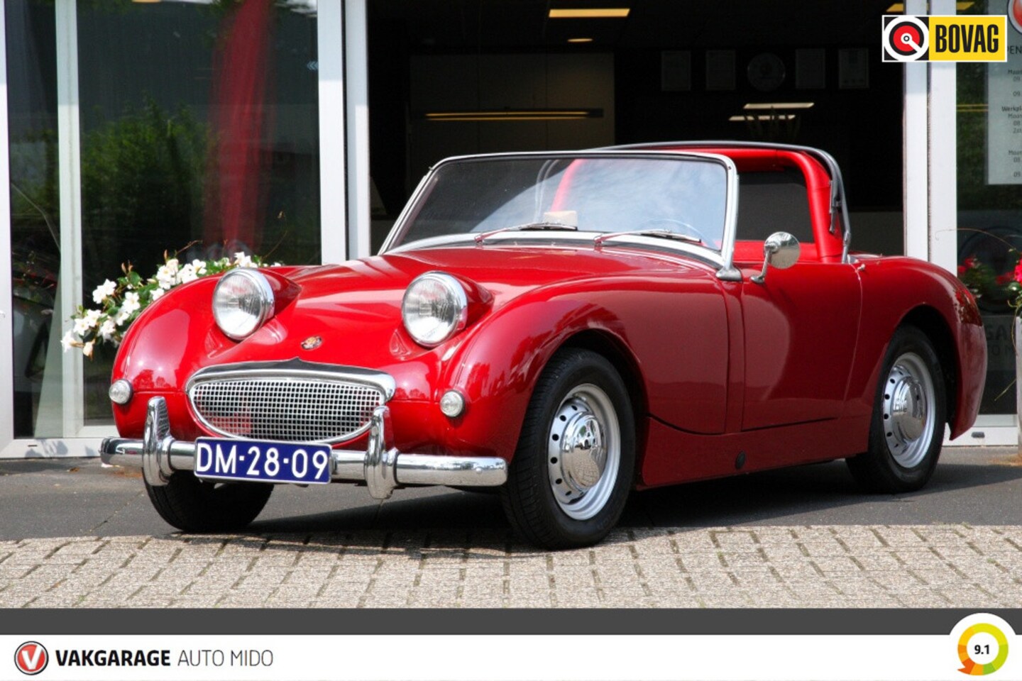 Austin Sprite - HEALY Sprite MK1 -gerestaureerd- Incl. taxatierapport - AutoWereld.nl