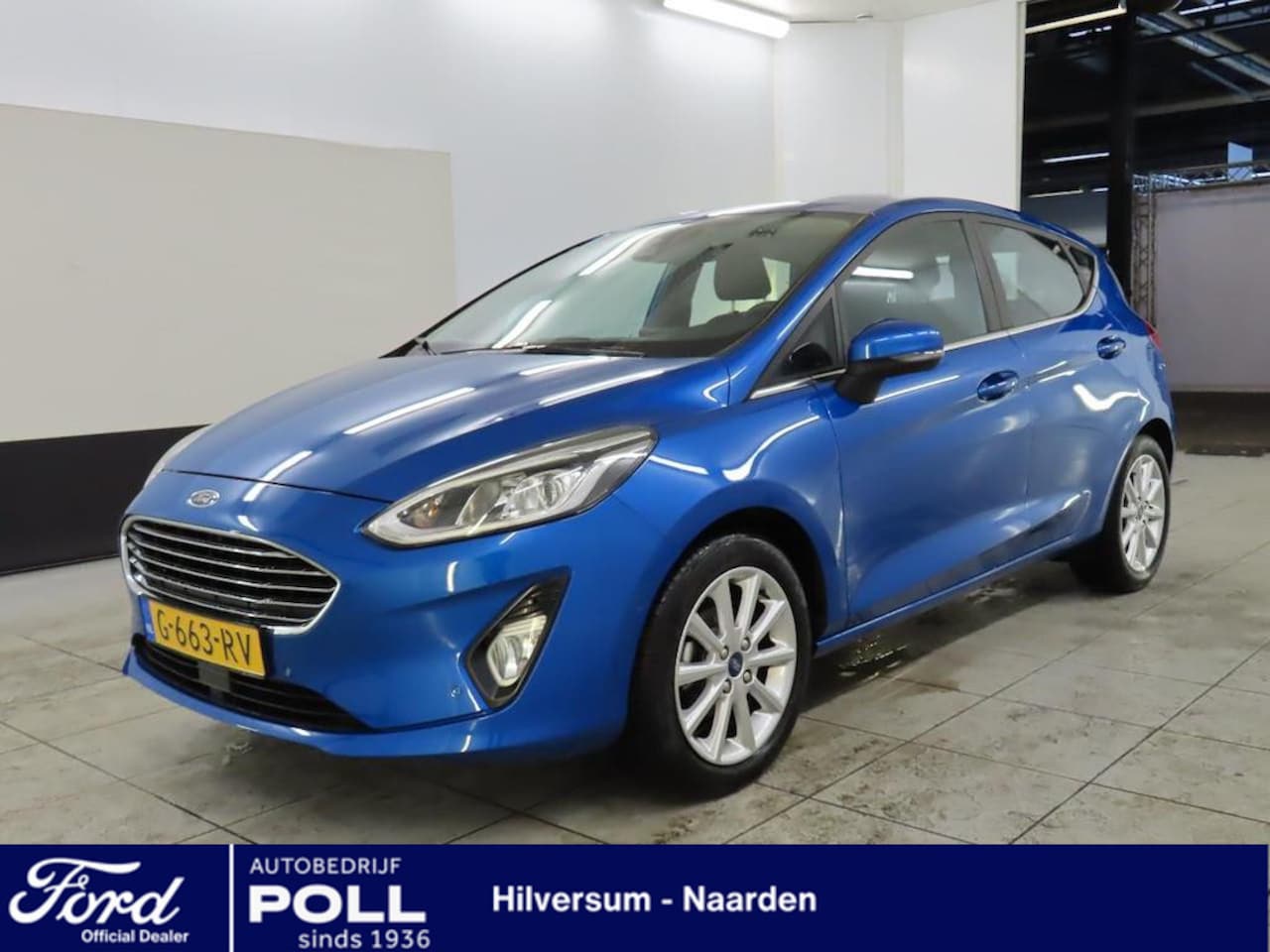 Ford Fiesta - 1.0 EcoBoost Titanium B&O Navi Camera Adap Cruise Voorruitverwarming Parking pack Dealeron - AutoWereld.nl