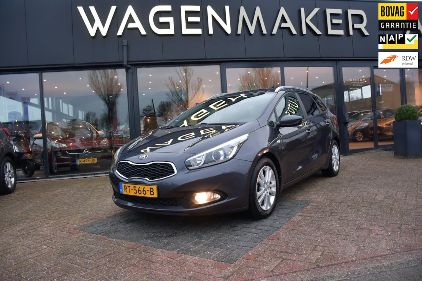 Kia Cee'd Sportswagon - 1.4 CVVT Clima|Cruise|Telefoon|PDC - AutoWereld.nl