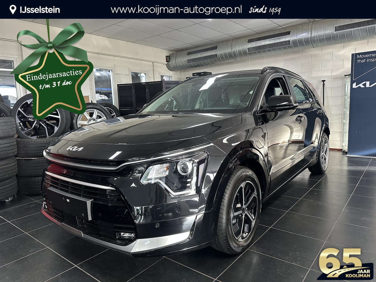 Kia Niro - 1.6 GDi PHEV DynamicLine M24 1300KG TREKGEWICHT 183PK | OP VOORRAAD  | 2000,- KORTING - AutoWereld.nl