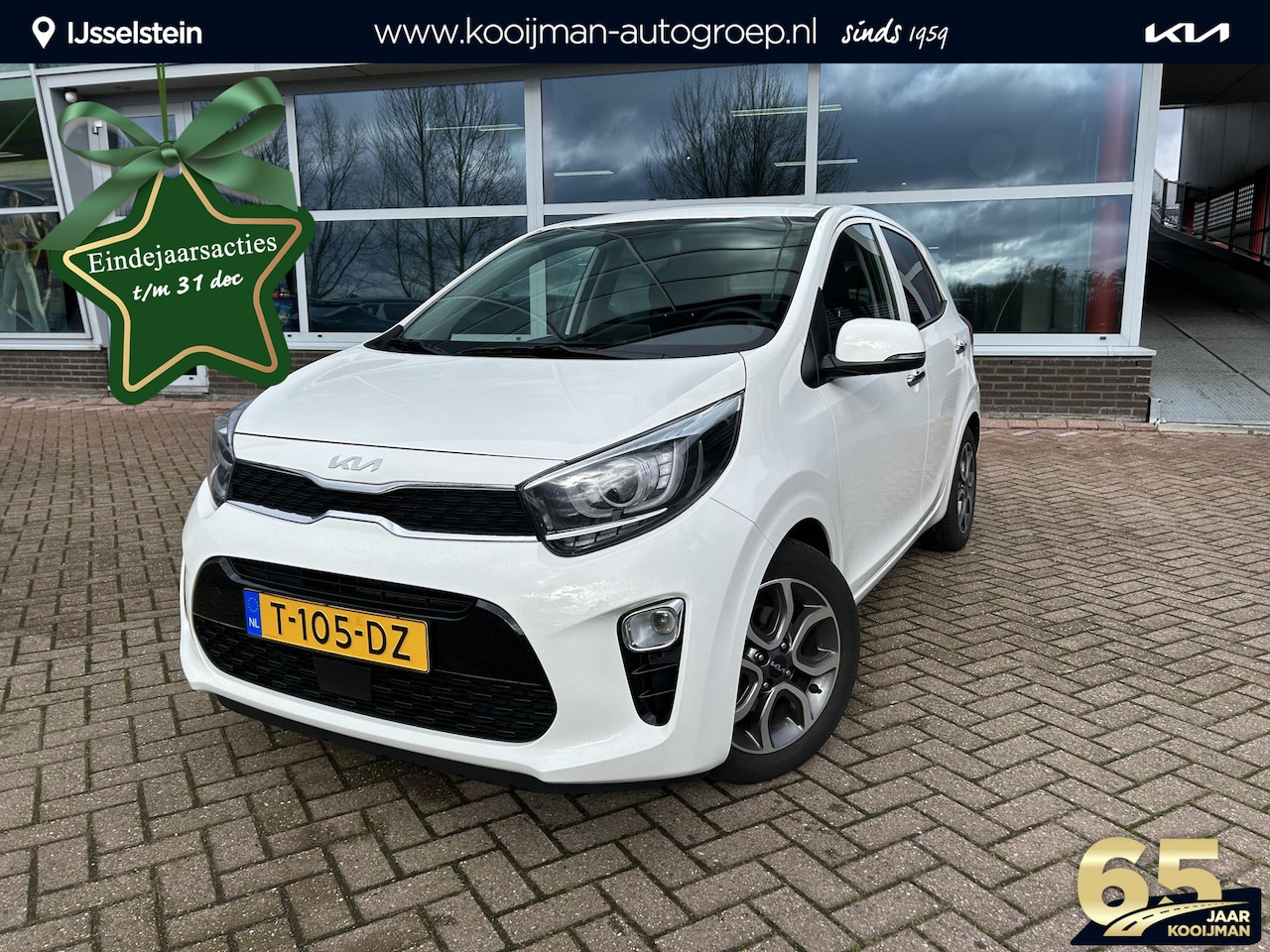 Kia Picanto - 1.0 DPi DynamicPlusLine | Lage KM Stand | Navigatie | Keyless entry- & start | Cruise cont - AutoWereld.nl