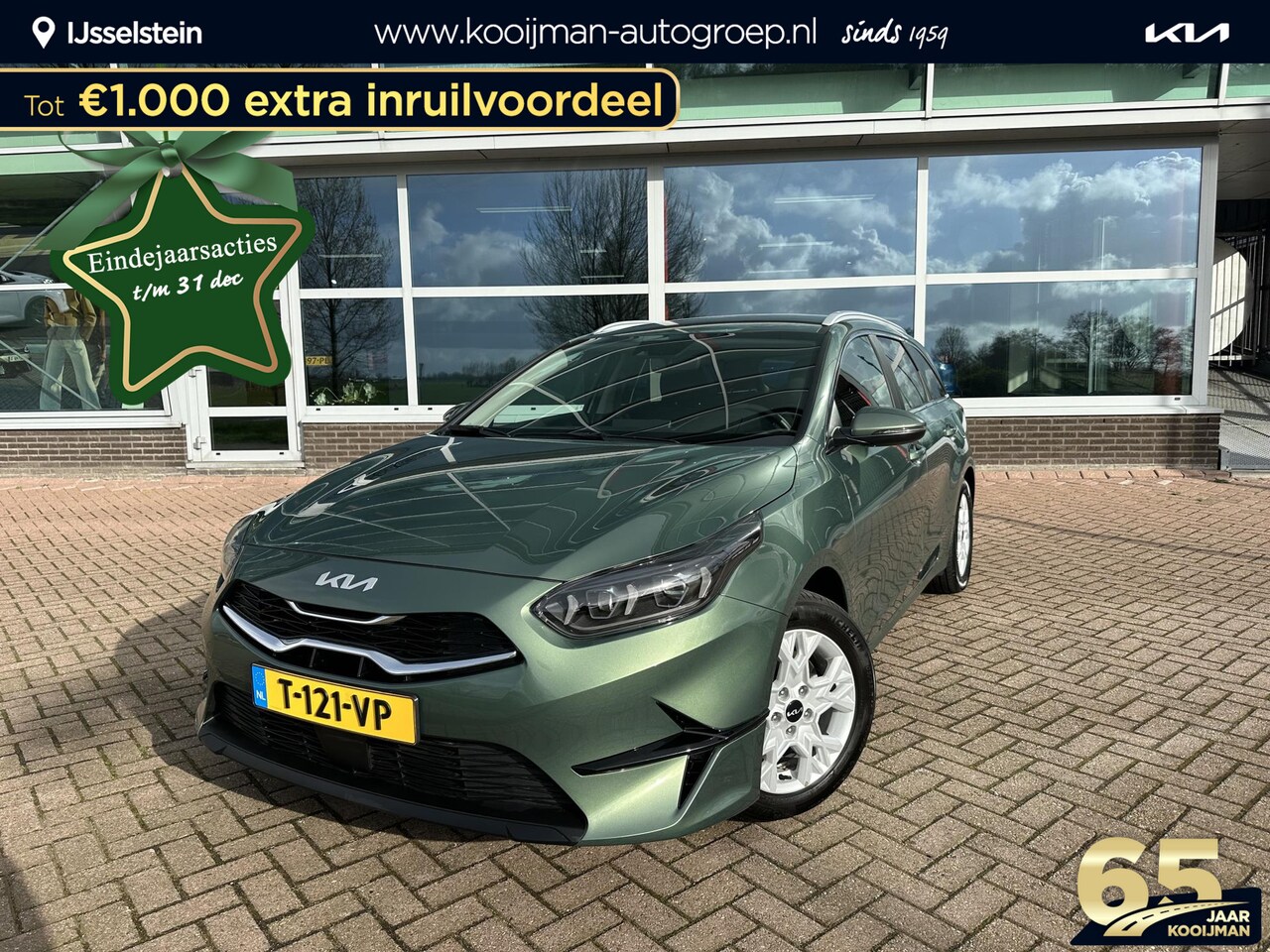 Kia Cee'd Sportswagon - Ceed 1.0 T-GDi DynamicPlusLine Experience Green | Trekhaak - AutoWereld.nl