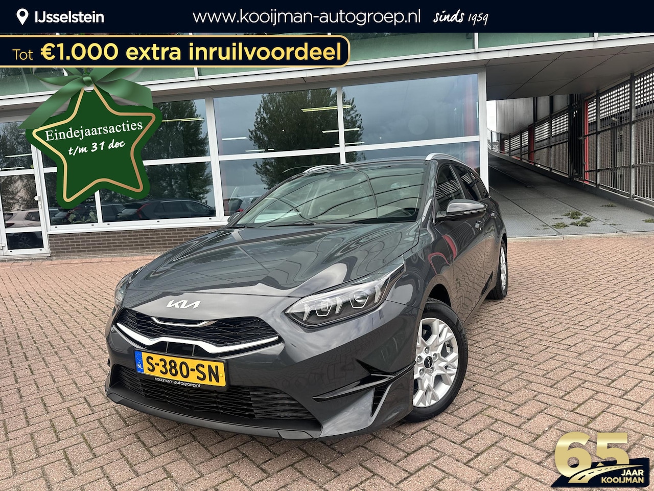 Kia Cee'd Sportswagon - Ceed 1.5 T-GDi DynamicLine 1400KG TREKGEWICHT | TREKHAAK - AutoWereld.nl