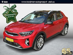 Kia Stonic - 1.0 T-GDi MHEV DynamicLine | Two-tone Signal red/Zwart | Achteruitrij camera | Airco | App