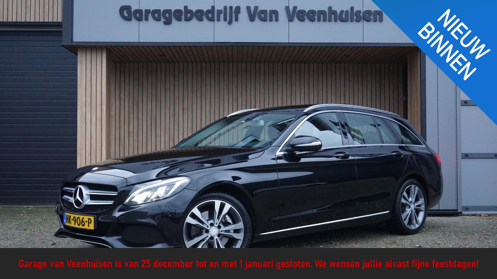 Mercedes-Benz C-klasse Estate - 250 CDI 204pk 4MATIC Prestige Pano.Dak Cognac Leder LED Elek.Trekhaak Sfeerverlichting *18 - AutoWereld.nl