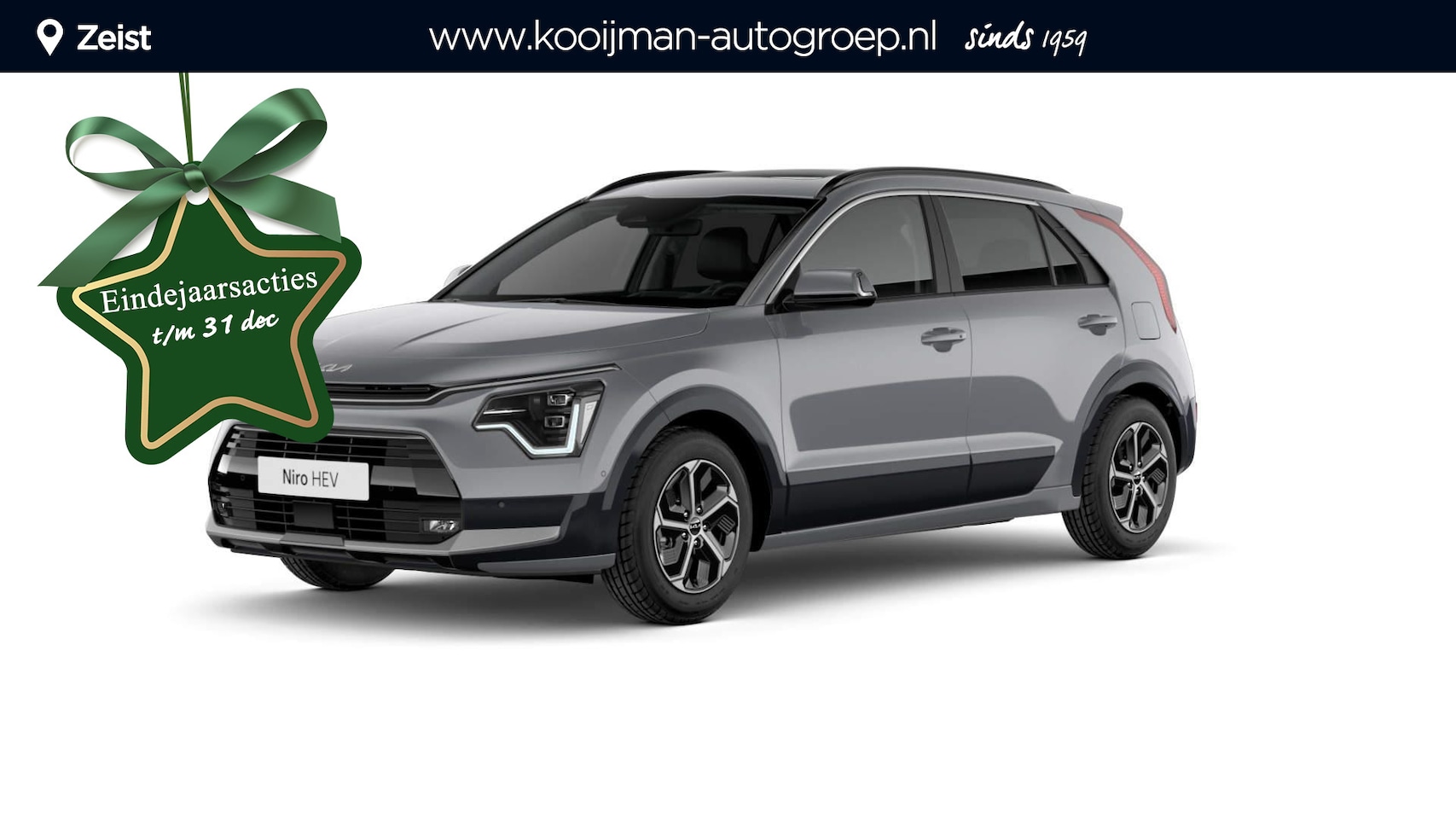 Kia Niro - 1.6 GDi Hybrid DynamicLine Direct Leverbaar | diverse kleuren | Navigatie | Cruise control - AutoWereld.nl