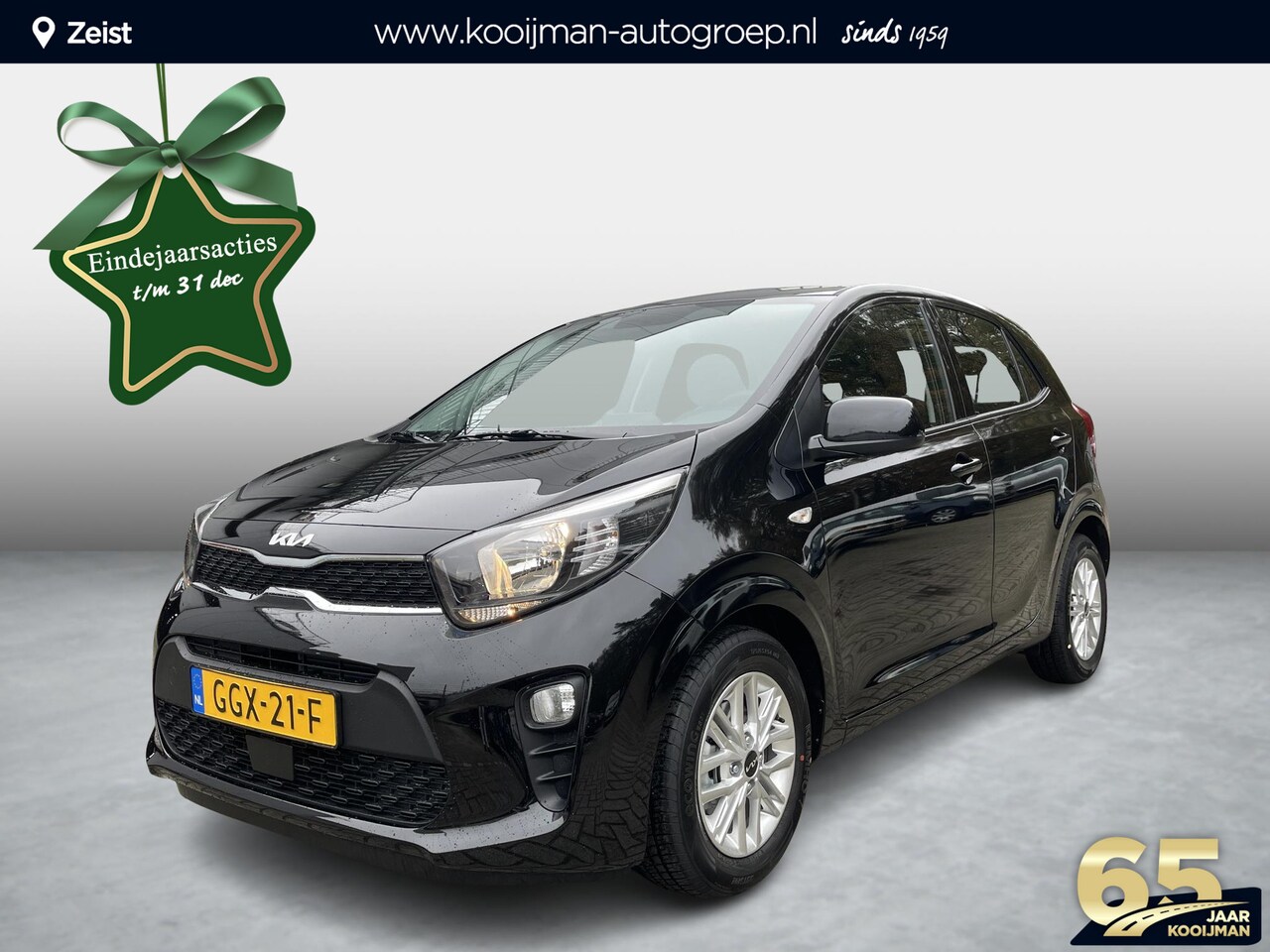 Kia Picanto - 1.0 DPi DynamicLine Apple Carplay/Android Auto | Cruise control | Airco | Achteruitrijcame - AutoWereld.nl