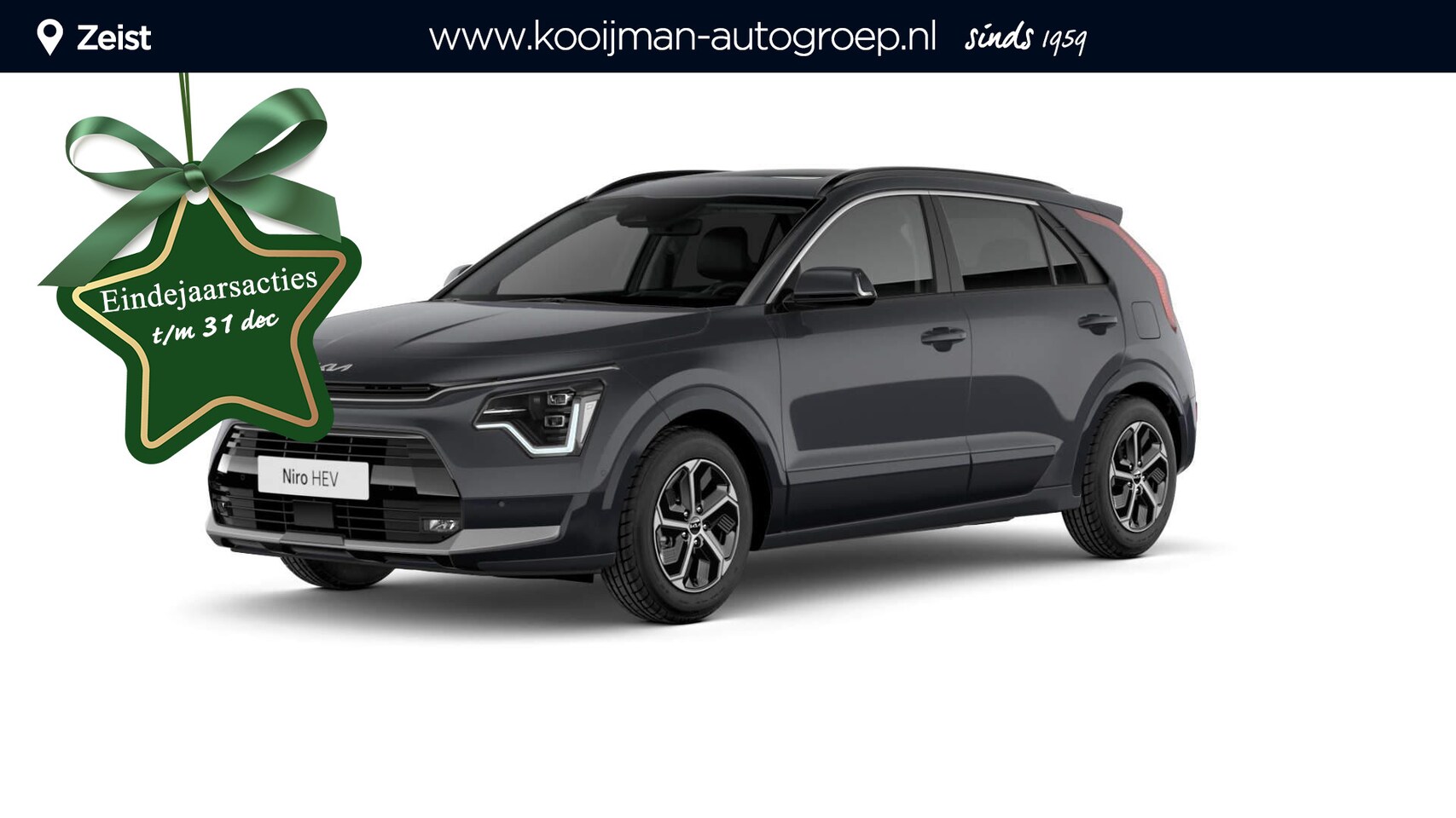 Kia Niro - 1.6 GDi Hybrid DynamicLine Direct Leverbaar | diverse kleuren  | Navigatie | Cruise contro - AutoWereld.nl