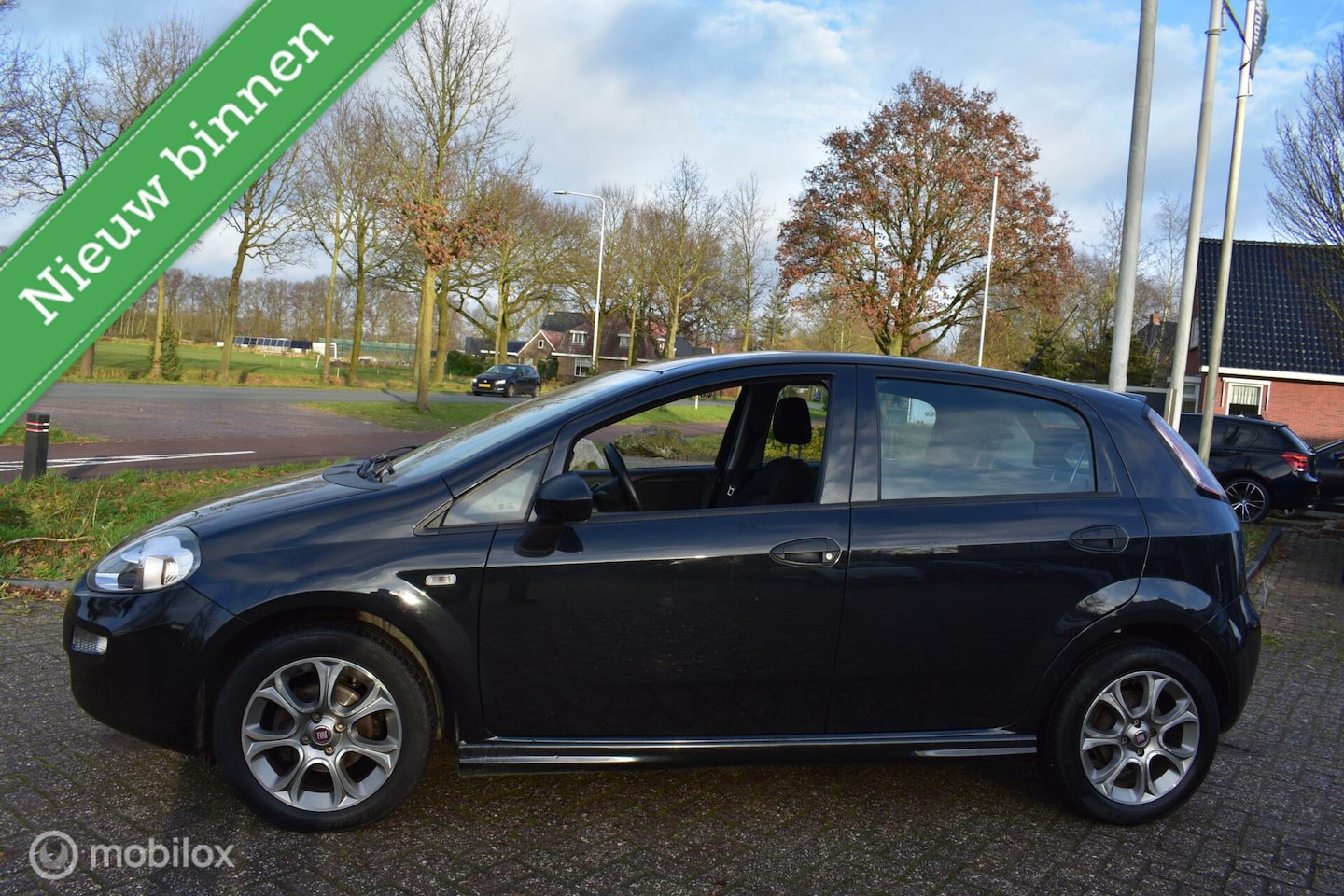 Fiat Punto Evo - 0.9 TwinAir Street 0.9 TwinAir Street 5DRS, 2014|Airco|Cruise! - AutoWereld.nl