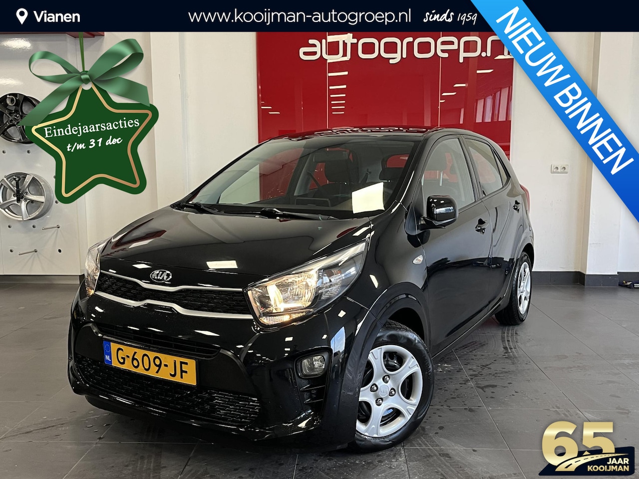 Kia Picanto - 1.0 MPi ComfortPlusLine Apple Carplay, Android Auto, Airco, 5-Deurs - AutoWereld.nl