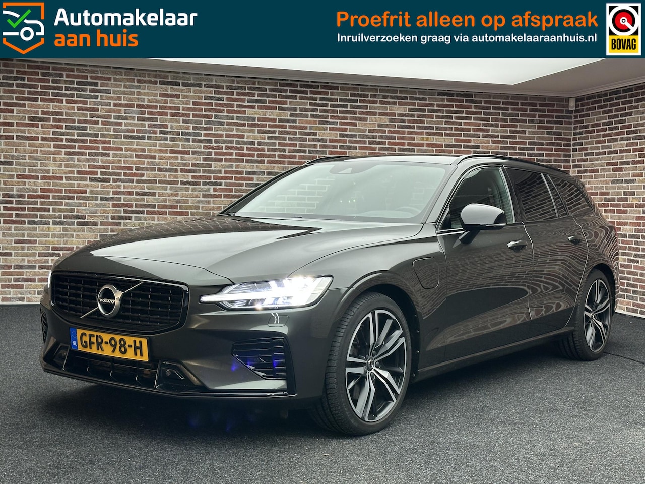 Volvo V60 - 2.0 T6 Recharge AWD R-Design | Memory| Harman/Kardon| CarPlay| - AutoWereld.nl