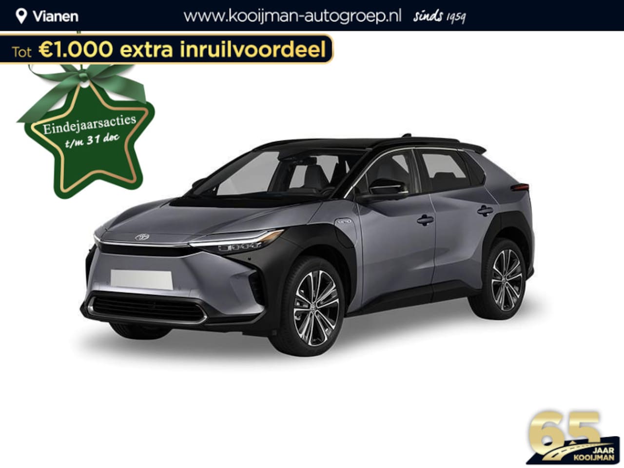 Toyota bZ4X - Active 71 kWh €42.940,- Zonder SEPP,-subsidie, Ruim €4.000 voordeel! Meerdere kleuren binn - AutoWereld.nl