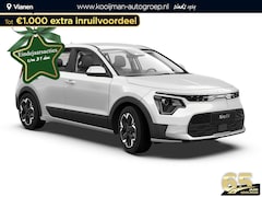 Kia Niro EV - Light 64.8 kWh €37.949, - RIJKLAAR Ruim €1300, - voordeel zonder SEPP Meerdere kleuren en