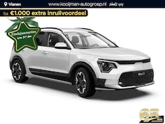 Kia Niro EV - Light Advanced 64.8 kWh €39.949, - RIJKLAAR Ruim €1300, - voordeel zonder SEPP Meerdere kl