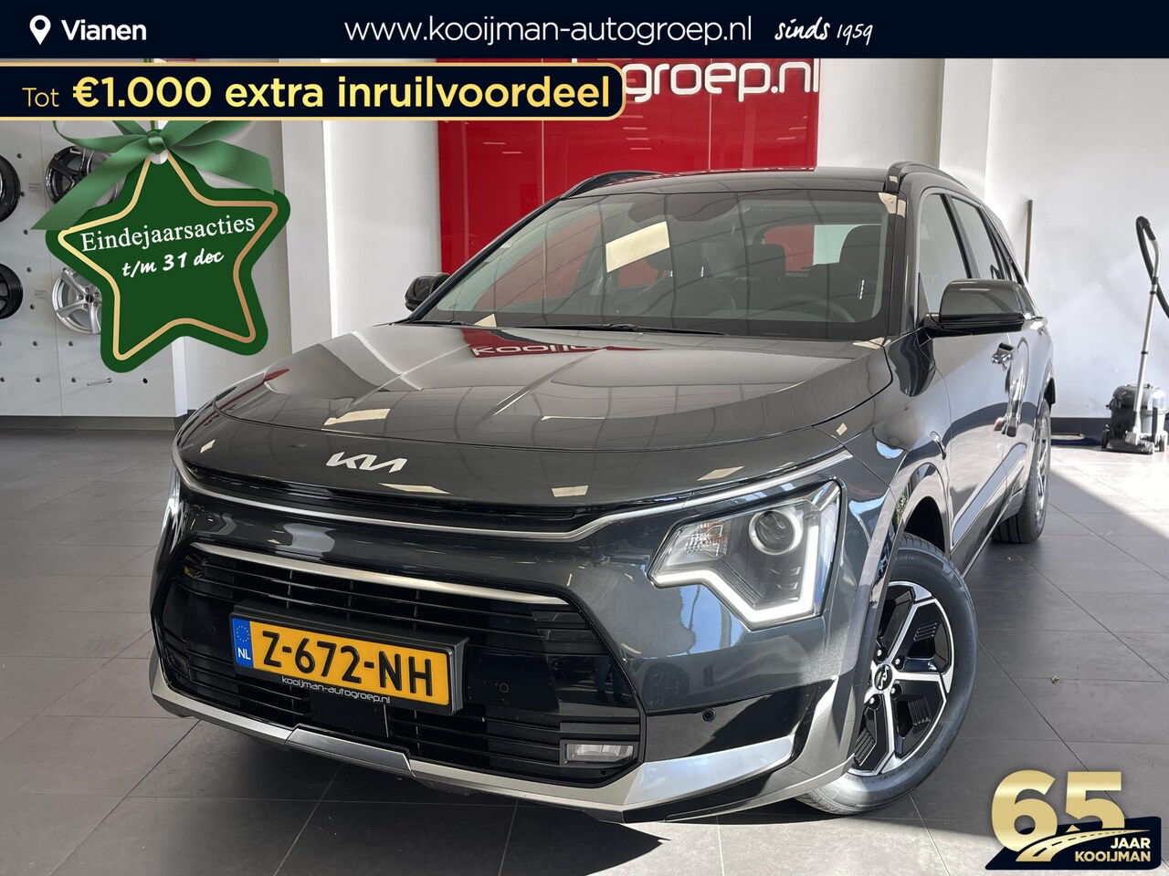 Kia Niro - 1.6 GDi Hybrid DynamicLine 1.6 GDi Hybrid DynamicLine - AutoWereld.nl