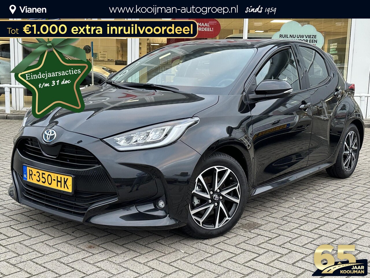 Toyota Yaris - 1.5 Hybrid Dynamic 1.5 Hybrid Dynamic , NL Auto, 1ste eigenaar, Carplay, Garantie tot 10-2032! - AutoWereld.nl