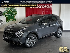 Kia Sportage - 1.6 T-GDi Hybrid Dark Edition Actie Uit voorraad leverbaar/ Snel leverbaar (eventueel: Mee