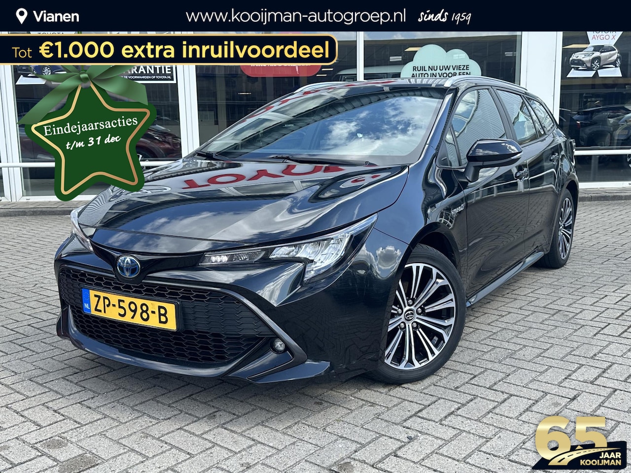 Toyota Corolla Touring Sports - 1.8 Hybrid First Edition + Trekhaak, BTW auto, mooie auto - AutoWereld.nl