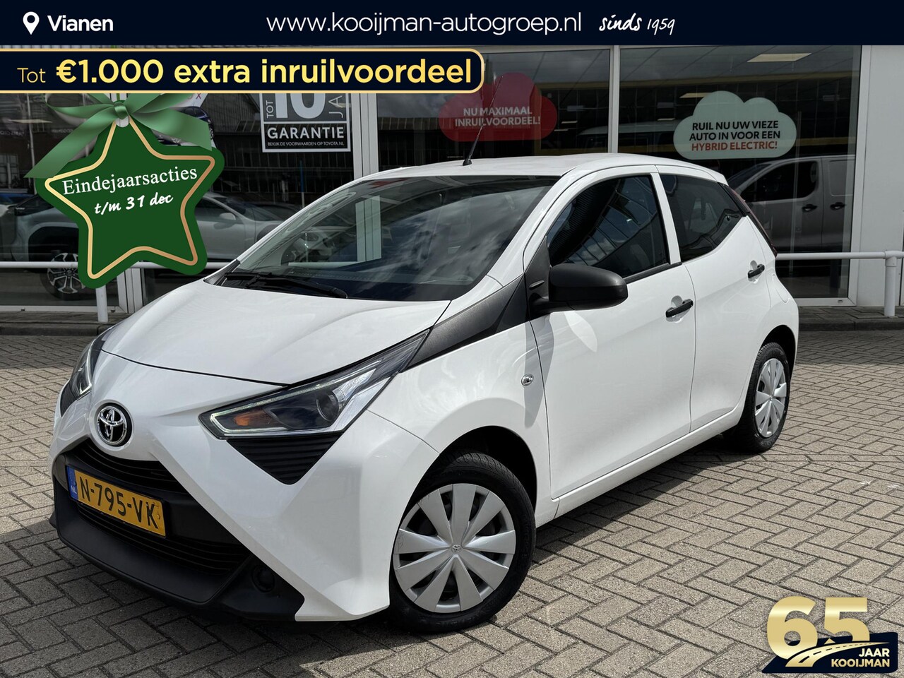 Toyota Aygo - 1.0 VVT-i x-fun Airco, DAB, Bluetooth, start/stop systeem, - AutoWereld.nl