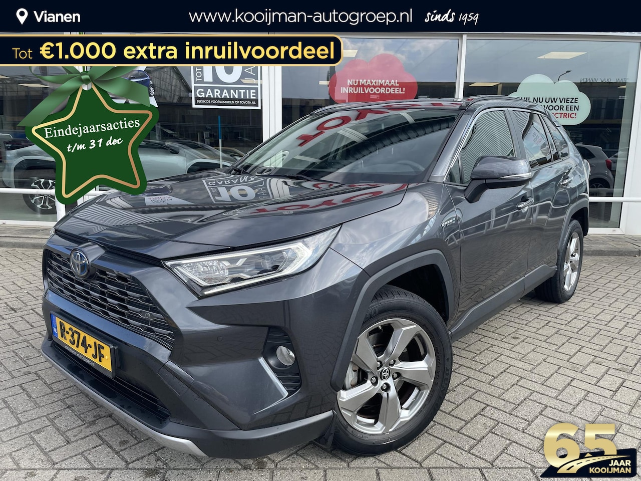 Toyota RAV4 - 2.5 Hybrid Executive + Trekhaak, JBL, Memorie stand elektrisch verstelbare stoelen, ledere - AutoWereld.nl