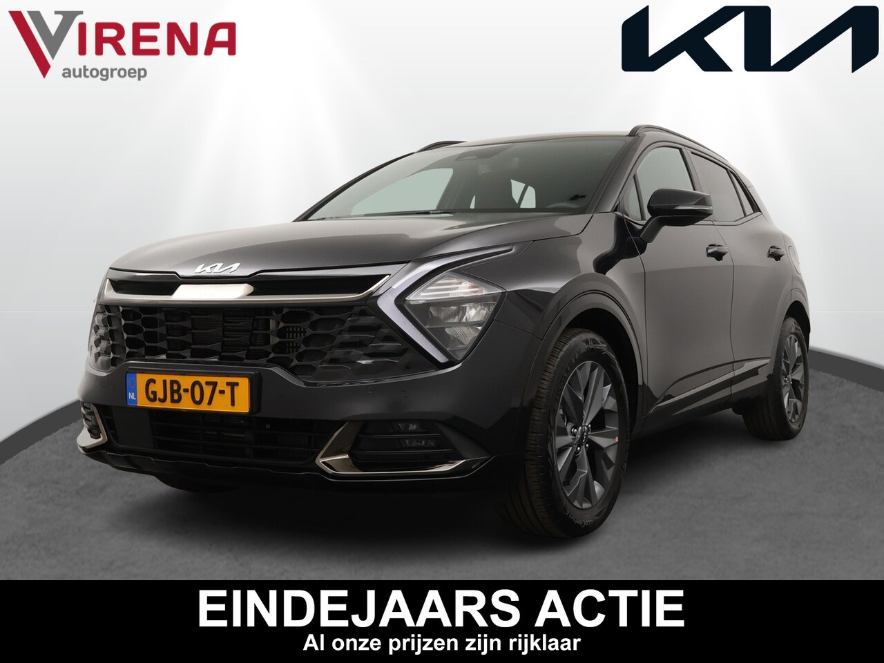 Kia Sportage - 1.6 T-GDi Hybrid Dark Edition - Navigatie - Camera - Lederen bekleding - Apple Carplay/ An - AutoWereld.nl