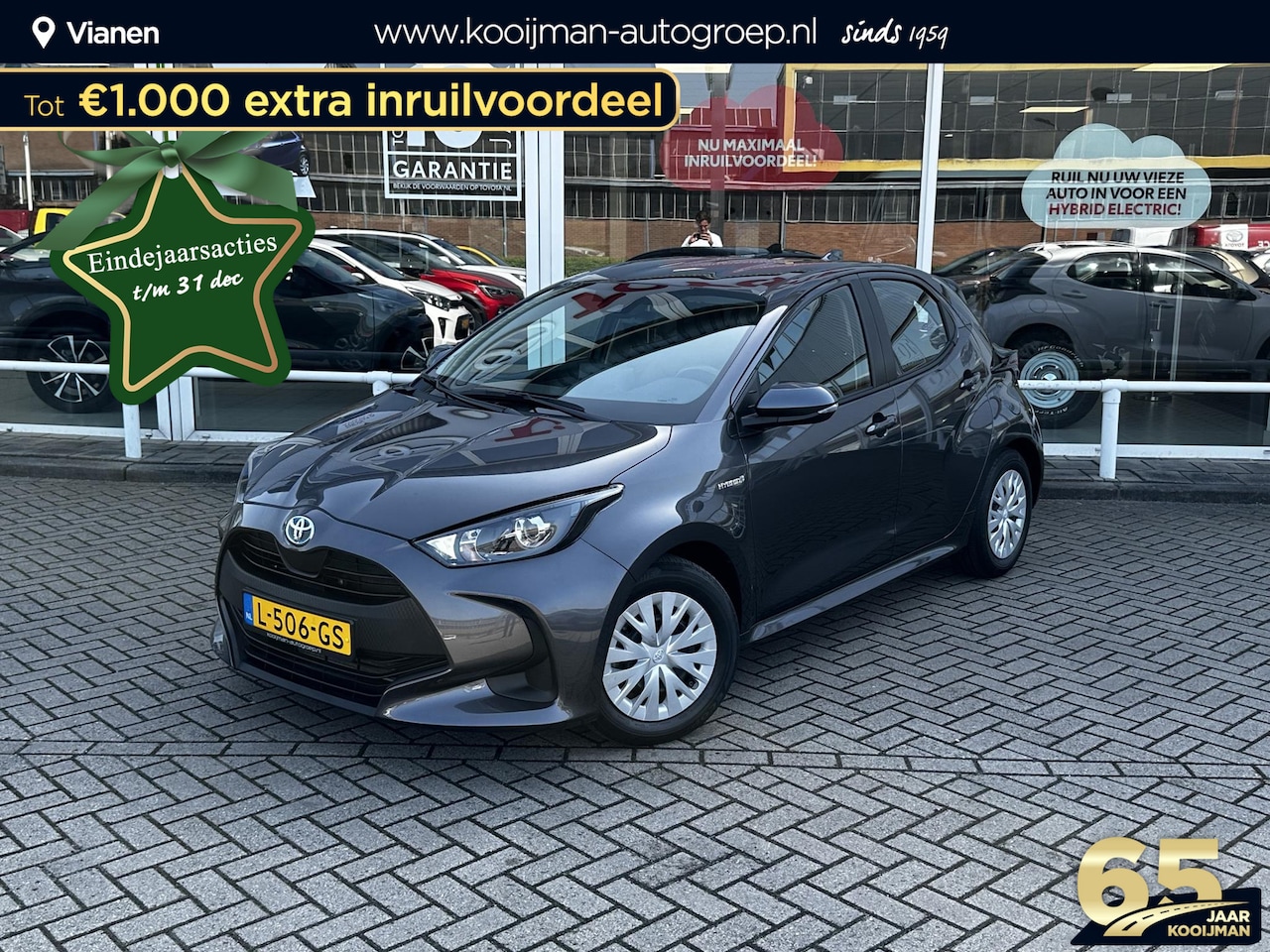 Toyota Yaris - 1.5 Hybrid Active NL auto slechts 24000 km met Apple carplay & Android auto - AutoWereld.nl