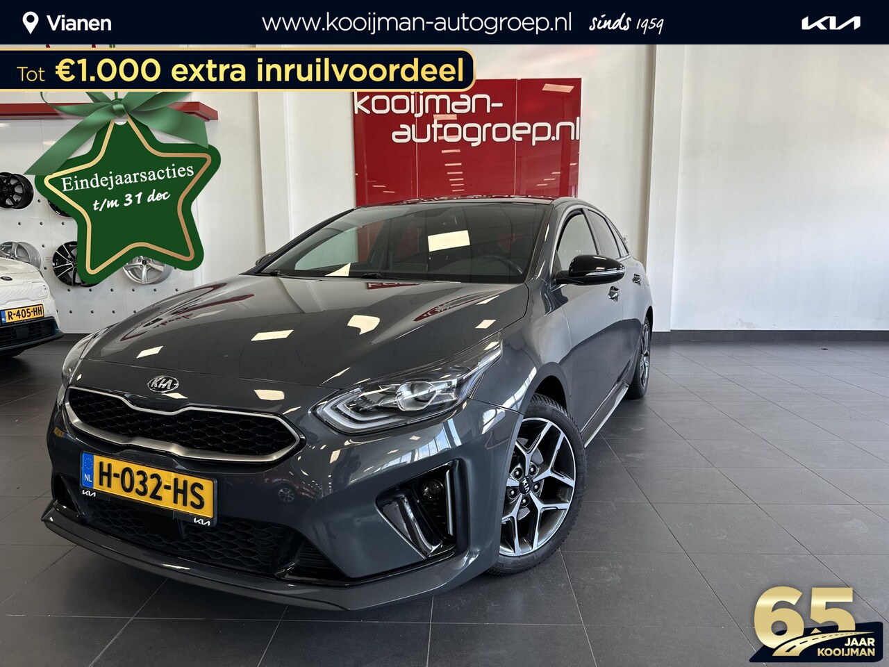 Kia Pro cee'd - 1.0 T-GDI GT-Line Schuif/kanteldak, Stoel- & Stuurwielverwarming, Climate control, Navigat - AutoWereld.nl