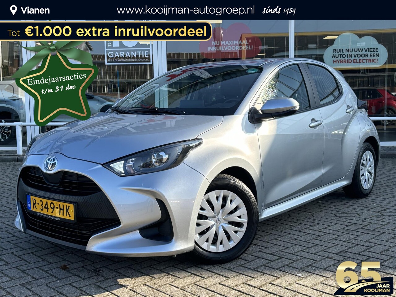 Toyota Yaris - 1.5 Hybrid Active | 1e eigenaar | BTW auto | Apple Carplay/Android Auto | Climate control - AutoWereld.nl