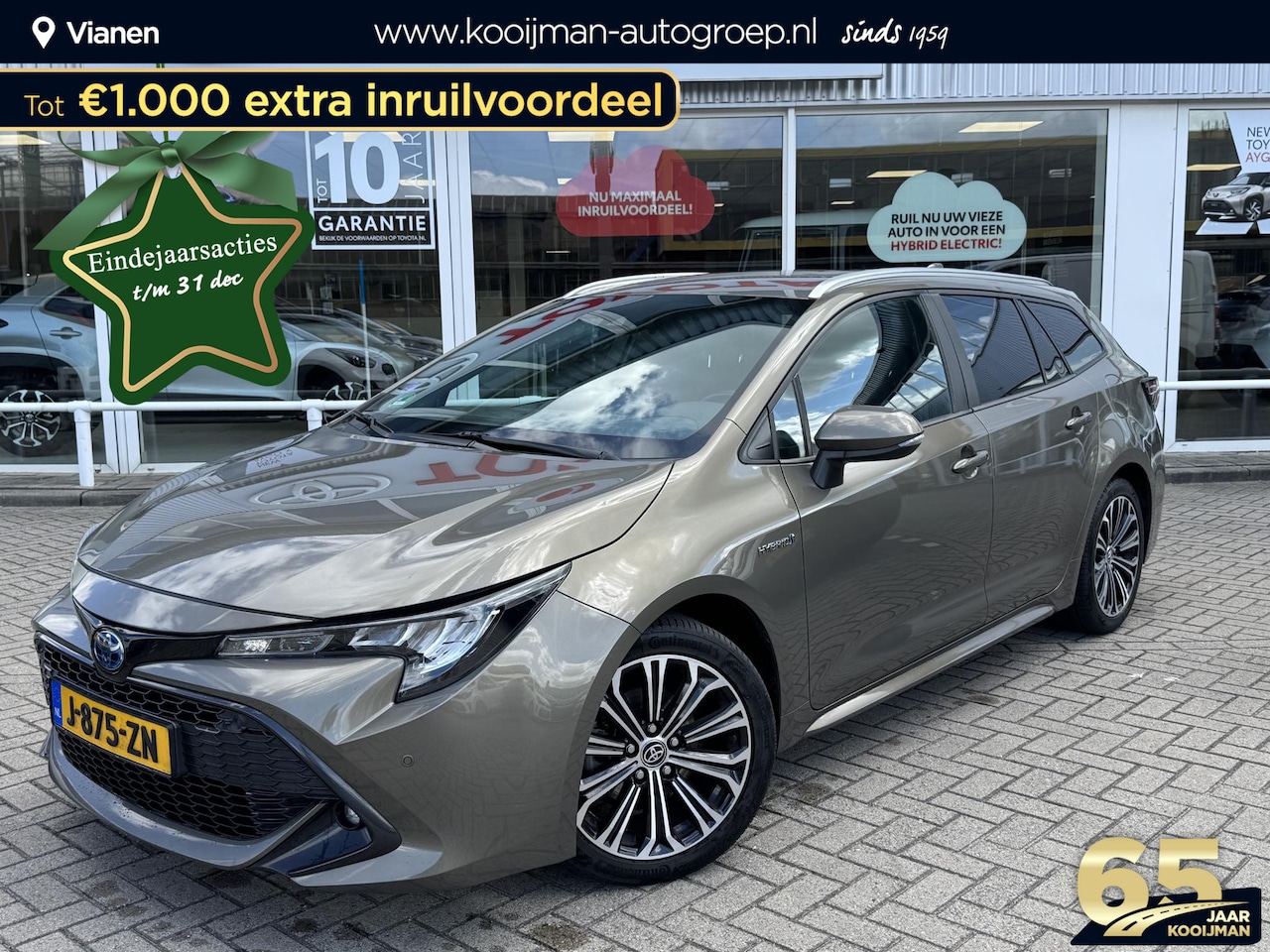 Toyota Corolla Touring Sports - 1.8 Hybrid Business Plus Trekhaak, Parkeensensoren voor-achter, 17 inch LMV, Stoelverwarmi - AutoWereld.nl