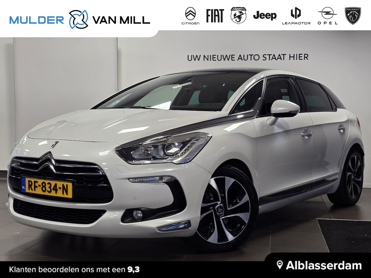 Citroën DS5 - So Chic 1.6 Turbo 156pk AT6 AUTOMAAT PANODAK | BI-XENON | CAMERA | NAVI | LEDER | STOELVER - AutoWereld.nl