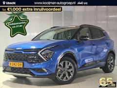 Kia Sportage - 1.6 T-GDi Hybrid GT-PlusLine Super complete uitvoering met zwart dak | Elektr. Schuif/kant