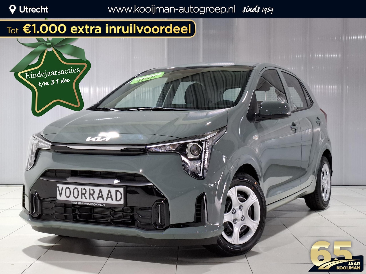 Kia Picanto - 1.0 DPI DynamicLine Nieuwe auto | Direct leverbaar | Voorraad deal ! - AutoWereld.nl