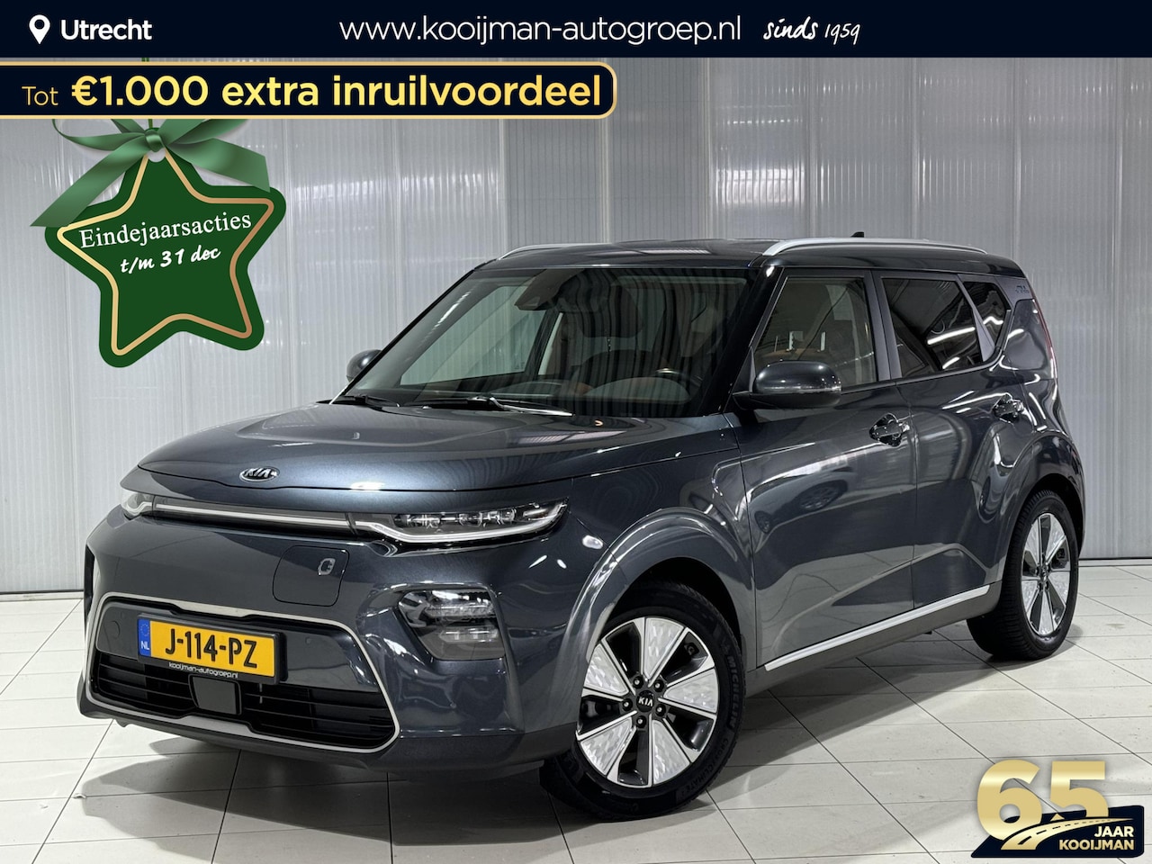 Kia e-Soul - DynamicPlusLine 64 kWh | Keyless | Stoel/Stuurverwarming | Cruise Control | Parkeersensore - AutoWereld.nl