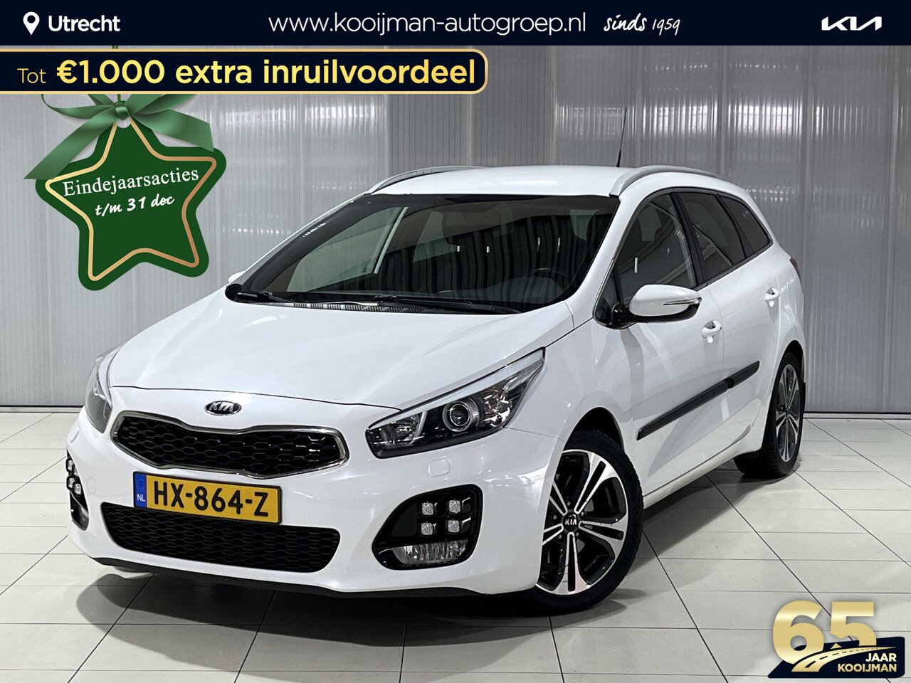 Kia Cee'd Sportswagon - 1.0 T-GDi GT-Line Trekhaak | Navigatie | Achteruitrijcamera | Stoelverwarming | Smart Key - AutoWereld.nl