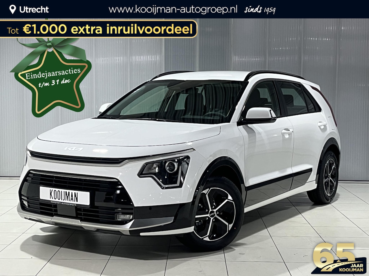 Kia Niro - 1.6 GDi Hybrid DynamicLine meerdere kleuren beschikbaar! Snel leverbaar - AutoWereld.nl