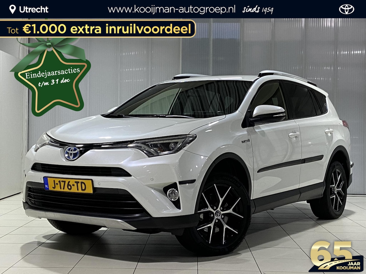 Toyota RAV4 - 2.5 Hybrid Style | PDC voor + achter | Navigatie | Elektrische achterklep | - AutoWereld.nl