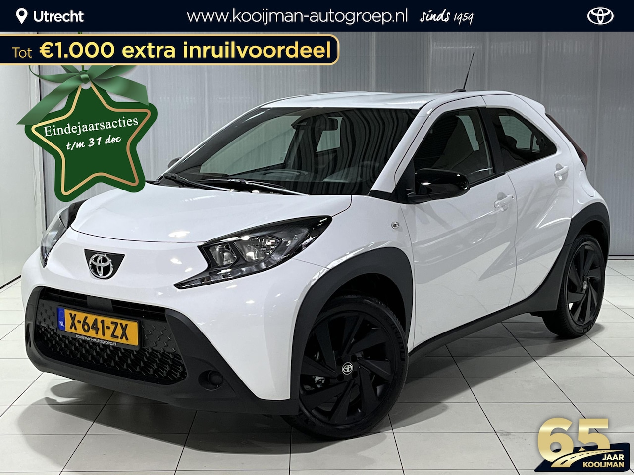 Toyota Aygo X - 1.0 VVT-i MT Play B&W | 18" LM | Apple Carplay Android Auto | Adaptieve Cruisecontrol | - AutoWereld.nl