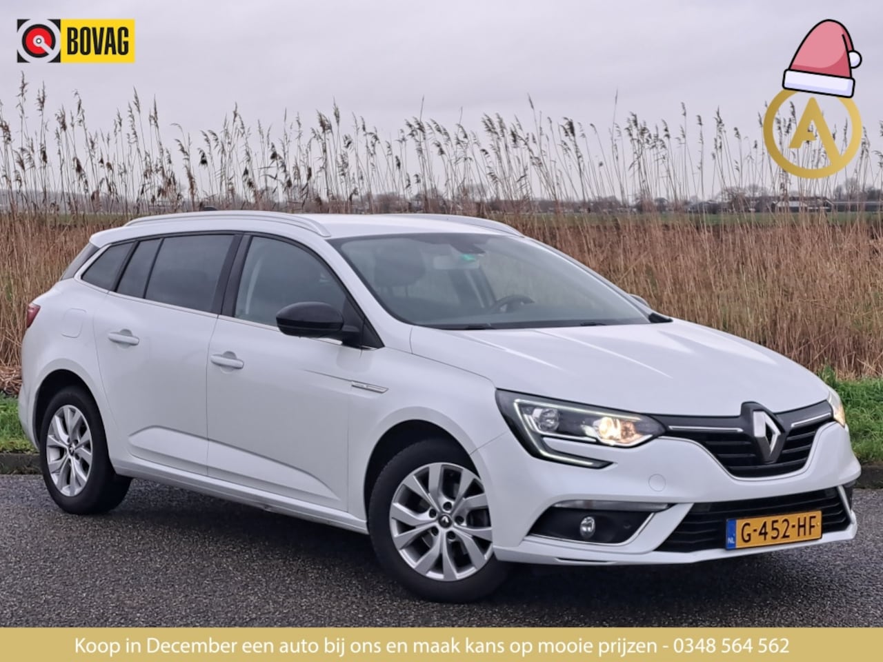 Renault Mégane Estate - 1.3 TCe Limited | 140 PK | TREKHAAK | PDC V EN A | NAVI | LMV - AutoWereld.nl