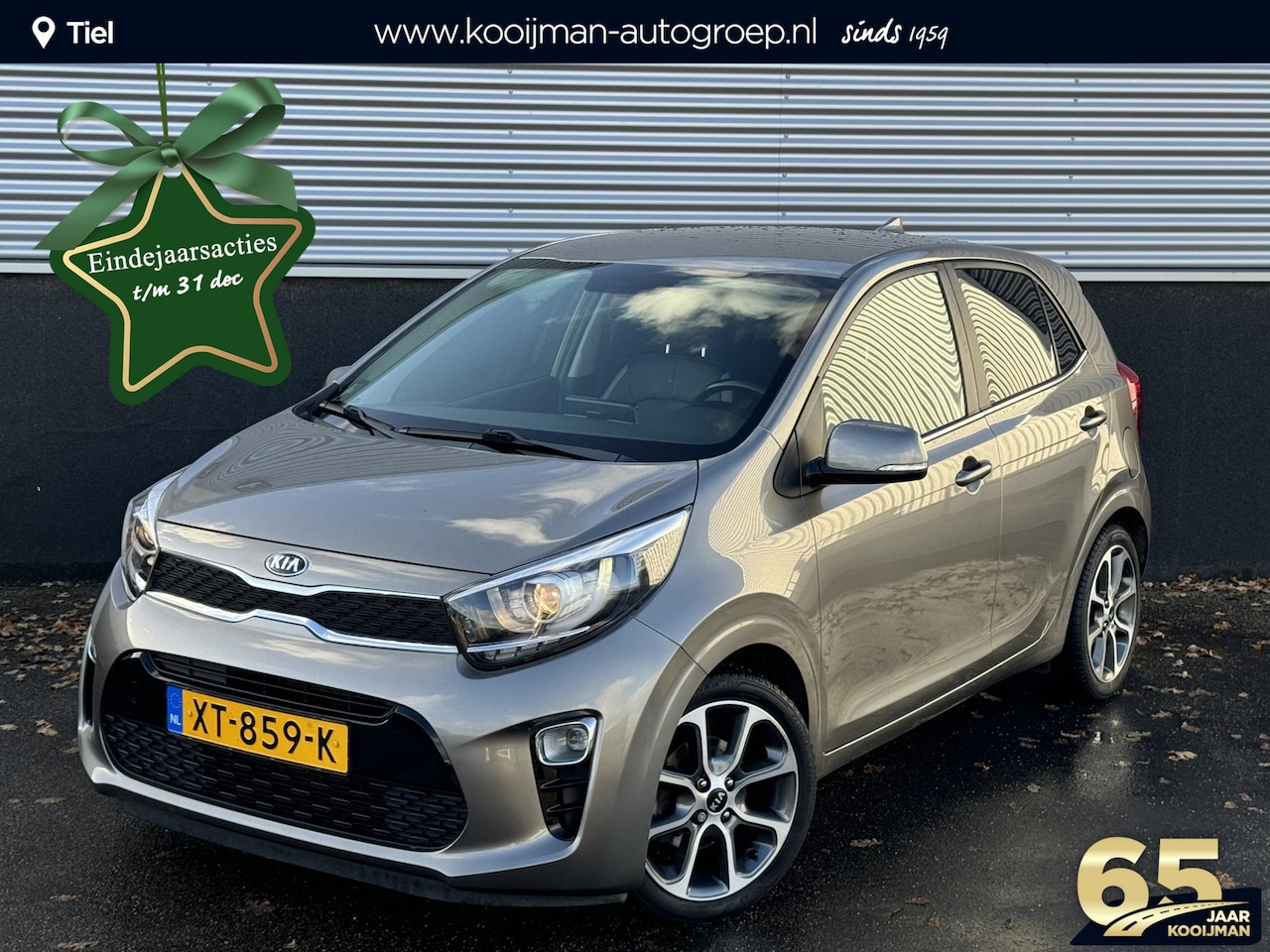 Kia Picanto - 1.0 CVVT Design Edition Navigatie, Lederen bekleding, Climate control, Cruise control, Ach - AutoWereld.nl