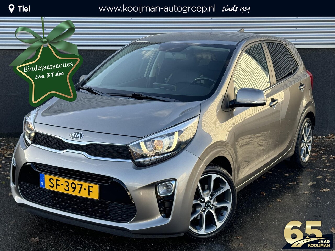 Kia Picanto - 1.0 CVVT Design Edition Navigatie, Lederen bekleding, Climate control, Cruise control, Ach - AutoWereld.nl