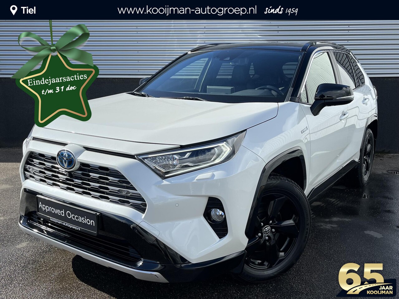 Toyota RAV4 - 2.5 Hybrid AWD Bi-Tone Navigatie, 360" Camera, Dodehoekdetectie, Stoel- & Stuurwielverwarm - AutoWereld.nl