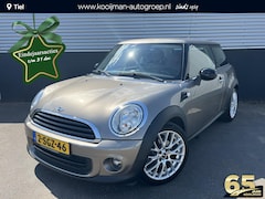 MINI One - 1.6 MINIMALIST Chili Navigatie, Lederen bekleding, LMV, Climate control,