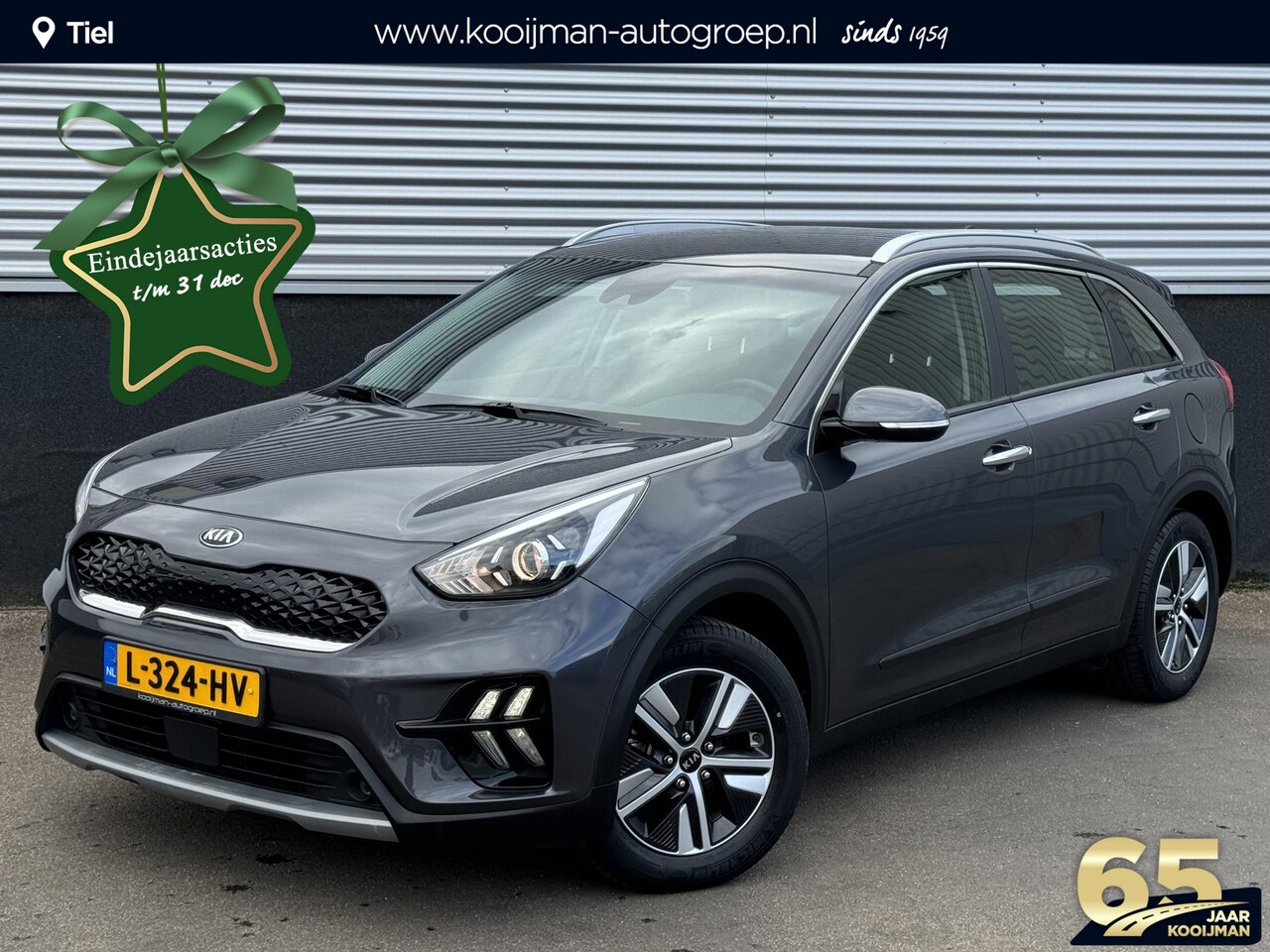 Kia Niro - 1.6 GDi Hybrid DynamicLine Navigatie, Trekhaak, Achteruitrijcamera, Parkeersensoren, Adapt - AutoWereld.nl