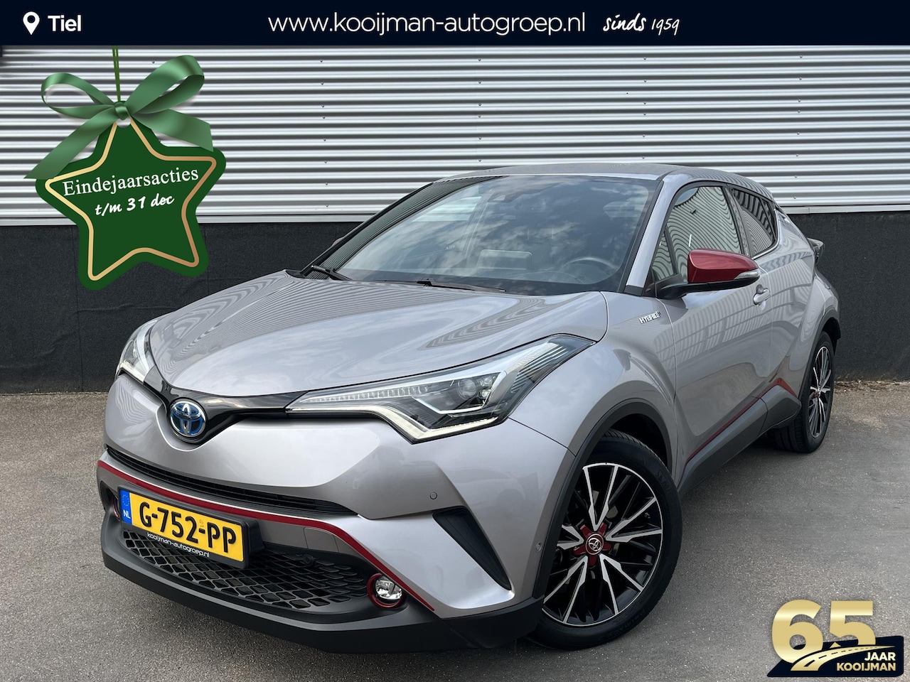 Toyota C-HR - 1.8 Hybrid Executive CVT Automaat Premium Pack - LavaRed Pack - LM velgen - Navi - Cruise - AutoWereld.nl