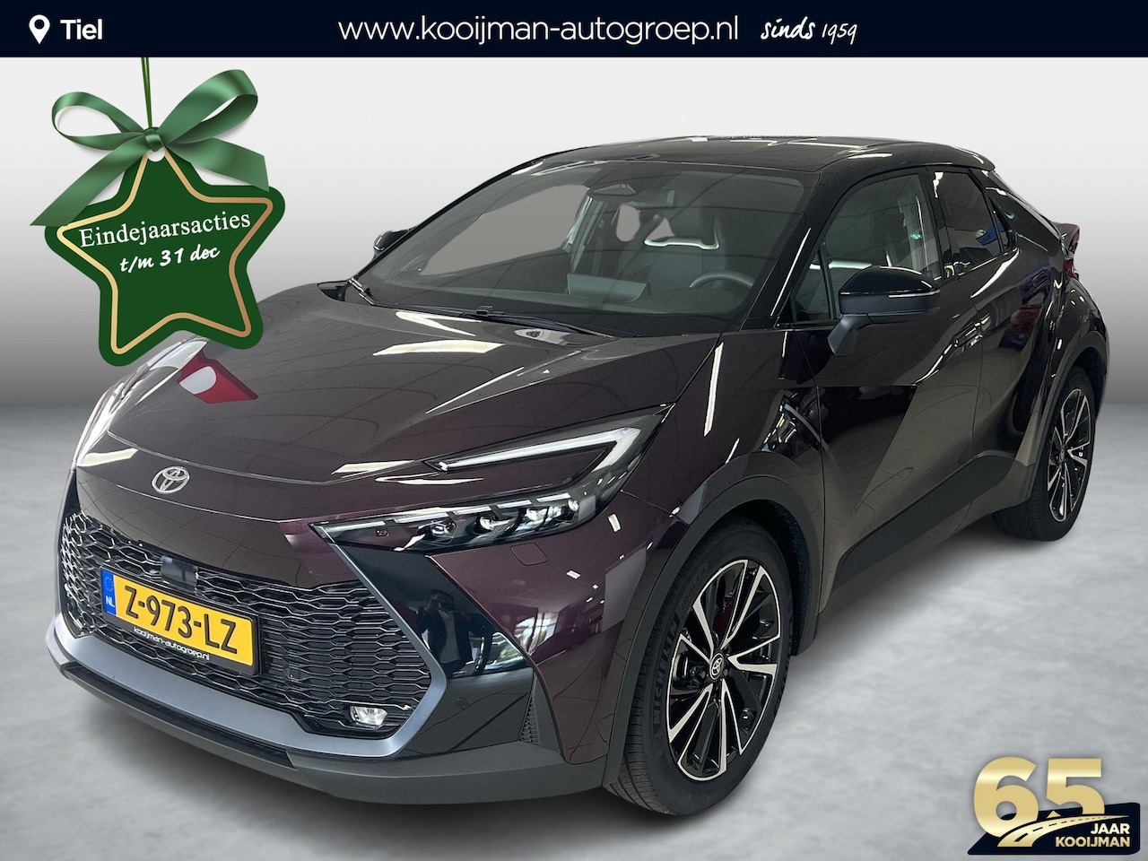 Toyota C-HR - 1.8 Hybrid 140 Executive NGP, HUD, Stoel + Stuurwielverwarming, 19" LMV, elektrische achte - AutoWereld.nl