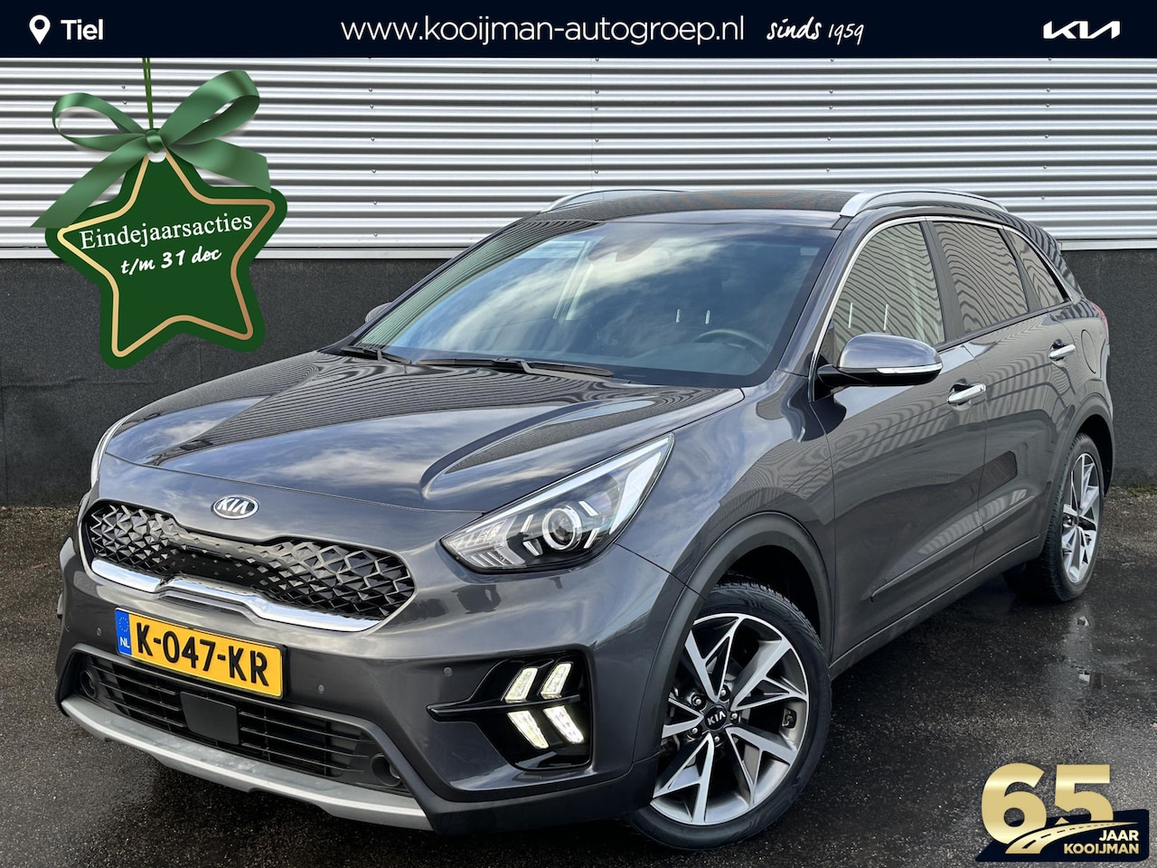 Kia Niro - 1.6 GDi Hybrid DynamicPlusLine | Dealer onderhouden | Nette staat | 18"lm | Stoel & stuurw - AutoWereld.nl