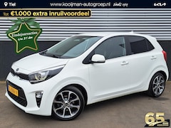 Kia Picanto - 1.0 CVVT Design Edition | 1ste eigenaar | Dealer onderhouden | Full map navigatie | Achter